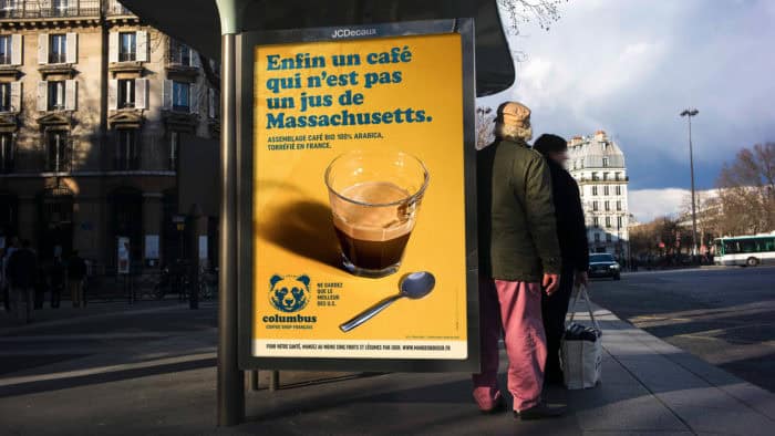 Columbus_Affiche nationale_ Café allongé