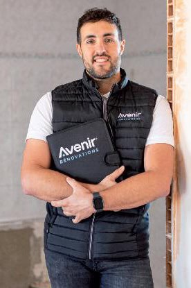 Benjamin Cazal, franchisé Avenir Rénovations dans l&rsquo;Isère