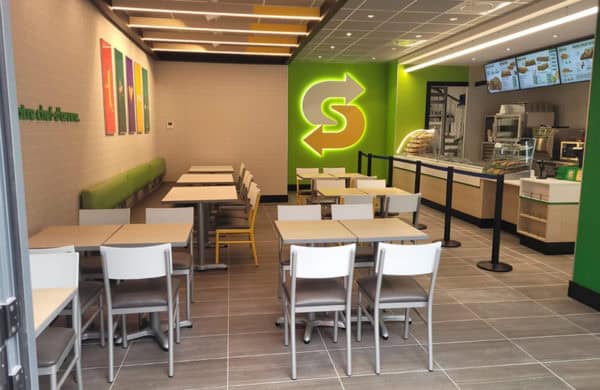 Salle de restaurant au nouveau concept à l