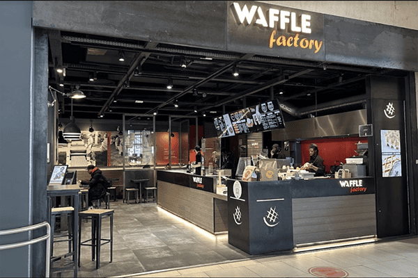 Restaurant à l'enseigne Waffle Factory à Saint-Quentin-en-Yvelines