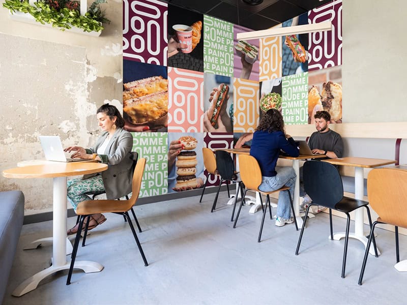 L’enseigne Pomme de Pain s’associe avec Work&Go pour combiner restauration et coworking