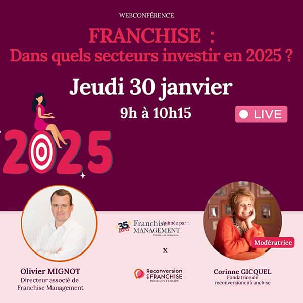 Conférence Franchise jeudi 30 janvier 2025