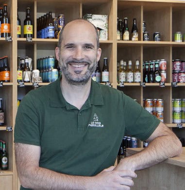 Jérôme Cuny, fondateur du réseau de caves sans alcool La Cave Parallèle