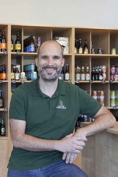 Jérôme Cuny, fondateur du réseau de caves sans alcool La Cave Parallèle