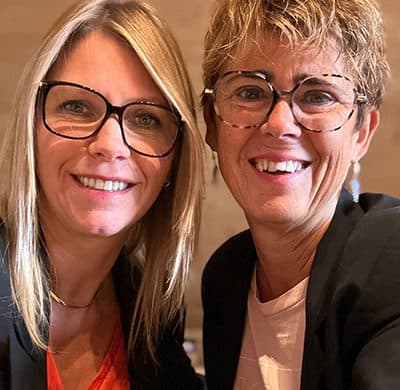 Aline Gilbert et Christelle Molteni, Fondatrice et Co-Gérante, Les Services d’Aline