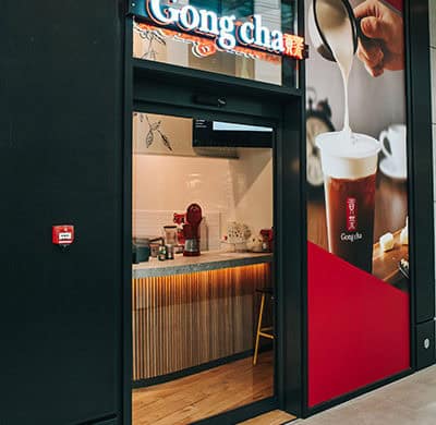 Boutique de bubble tea à l