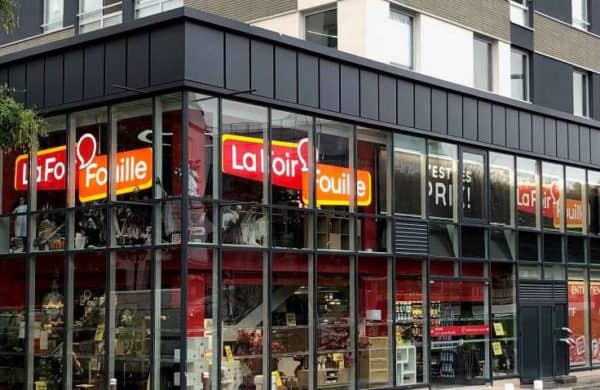 Magasin discount à l