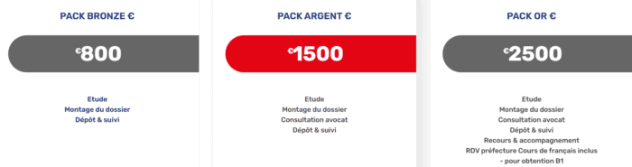 france acces – packs