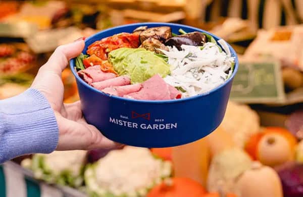 Salade sur-mesure, enseigne Mister Garden