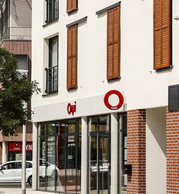 Agence immobilière à l