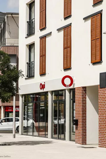 Agence immobilière à l