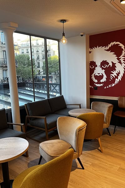 Columbus Café Paris-Sébastopol, dans le 1er arrondissement.