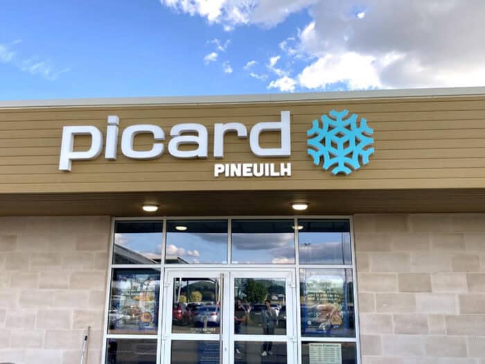 Magasin de surgelés à l'enseigne Picar à Pinheuil (Gironde)