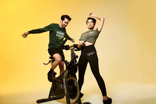 Studio de cycling indoor à l