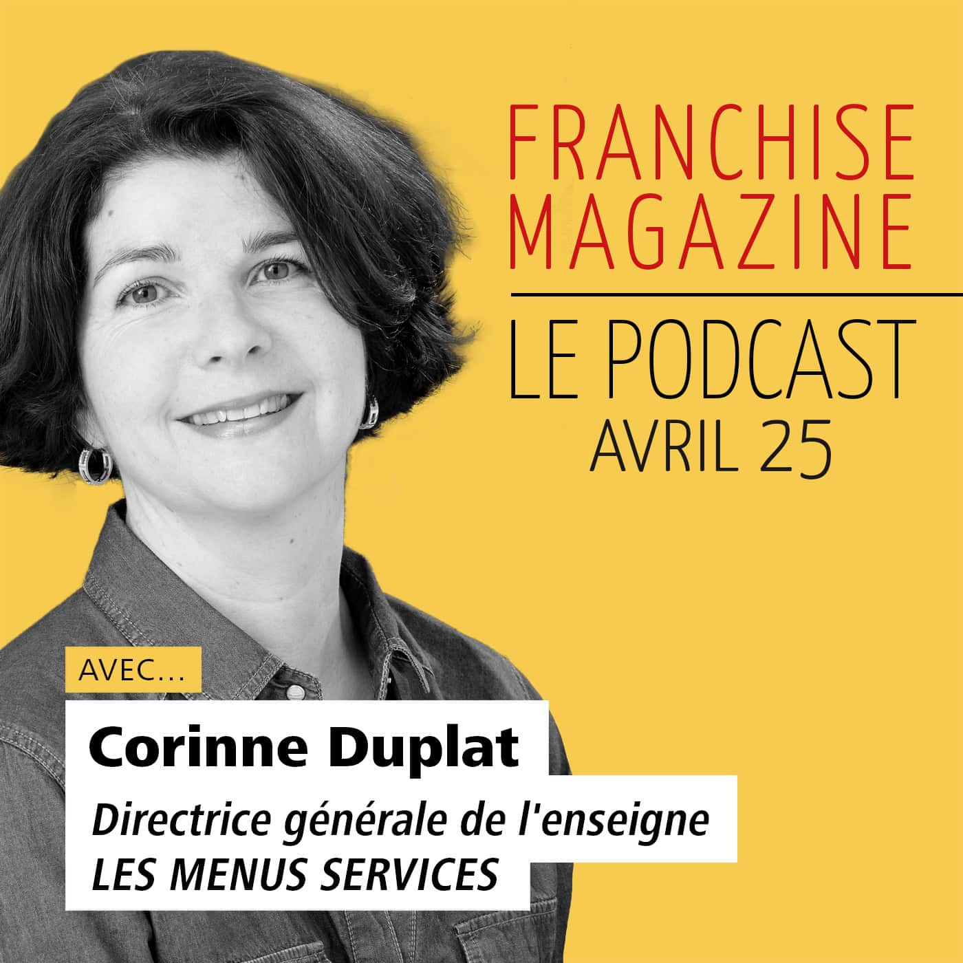 Corinne Duplat, Directrice générale, Les Menus Services