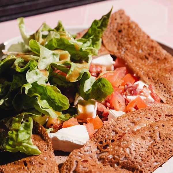 Produits de la franchise de restauration rapide Crêp