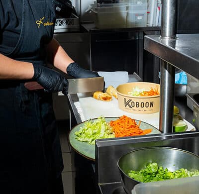 Cuisine de restaurant à l