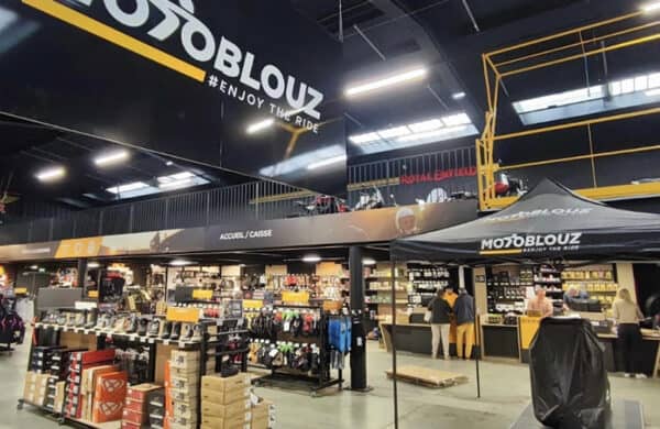 Intérieur de shop d