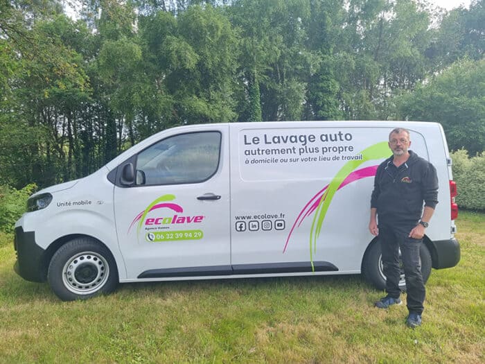 Franchise de lavage auto écologique Ecolave à Vannes (Morbihan)