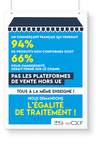 Pour les fédérations adhérentes du Conseil du Commerce de France, « il est temps d’agir » contre « les plateformes comme Temu ou Shein ».