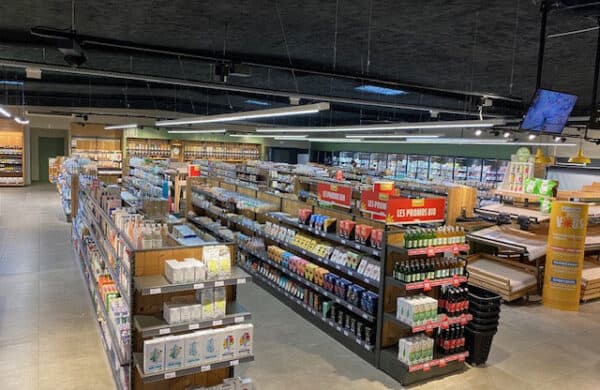 Magasin de produits bio à l