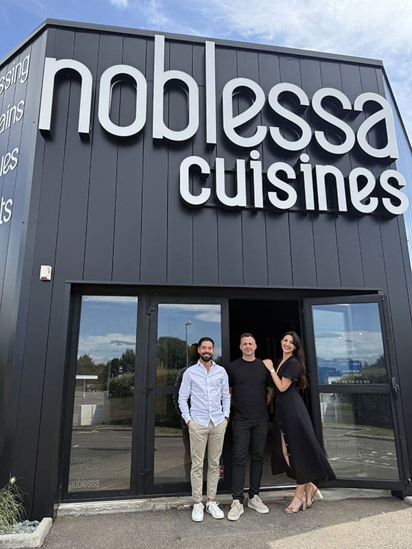 Equipe du magasin de cuisines noblessa à Rennes