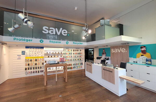 Intérieur de magasin à l