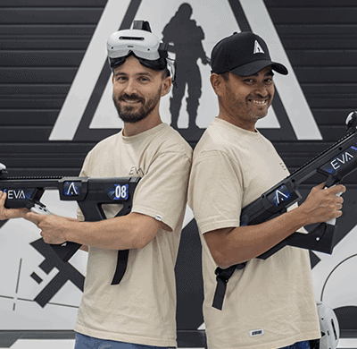 Christian LONG et Gaëtan ANTOINE, franchisés EVA à Bordeaux Sud