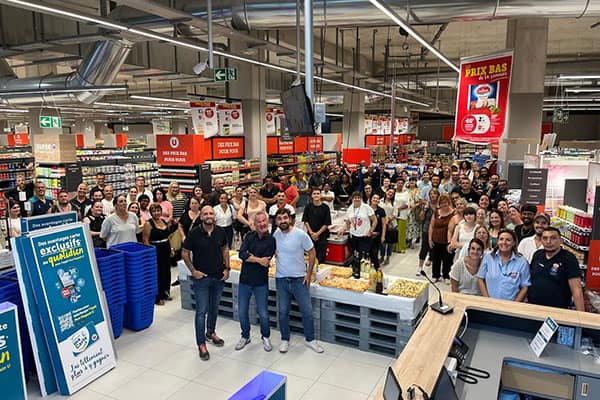 Magasin Super U Nice Caucade, intérieur