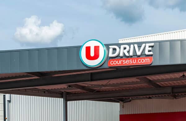 Magasin Super U Nice Caucade, extérieur