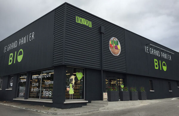 Supermarché bio à l