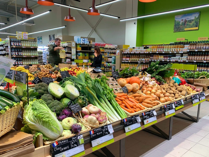 L&rsquo;enseigne Le Grand Panier Bio est reprise par le réseau So.bio (groupe Carrefour)