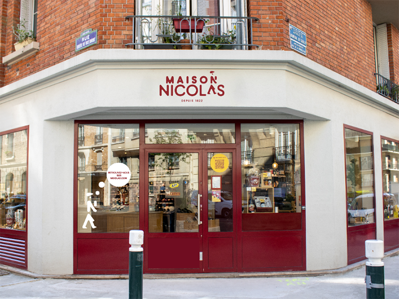 L&rsquo;enseigne Nicolas dévoile sa nouvelle identité de marque, sous le nom de « Maison Nicolas »