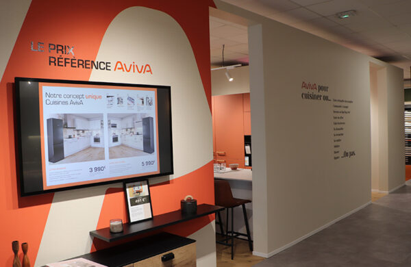 Nouveau concept Aviva Connect à Chambéryr, intérieur