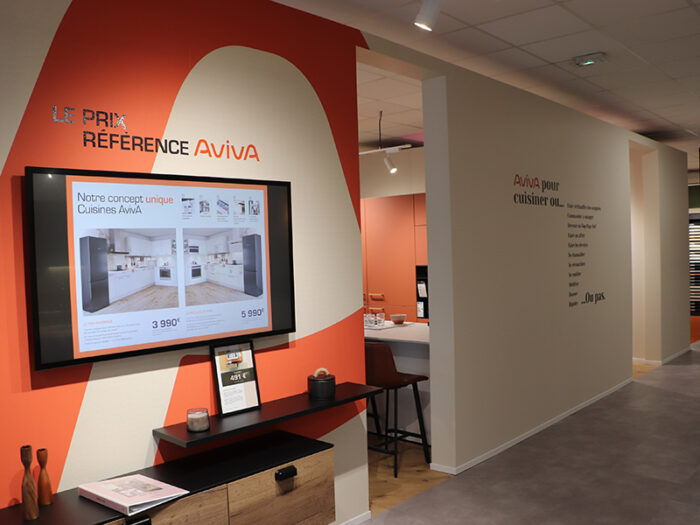 Nouveau concept Aviva Connect à Chambéryr, intérieur