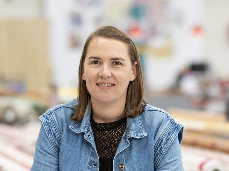 Anne-Sophie Guénot, franchisée Mondial Tissus à Langueux