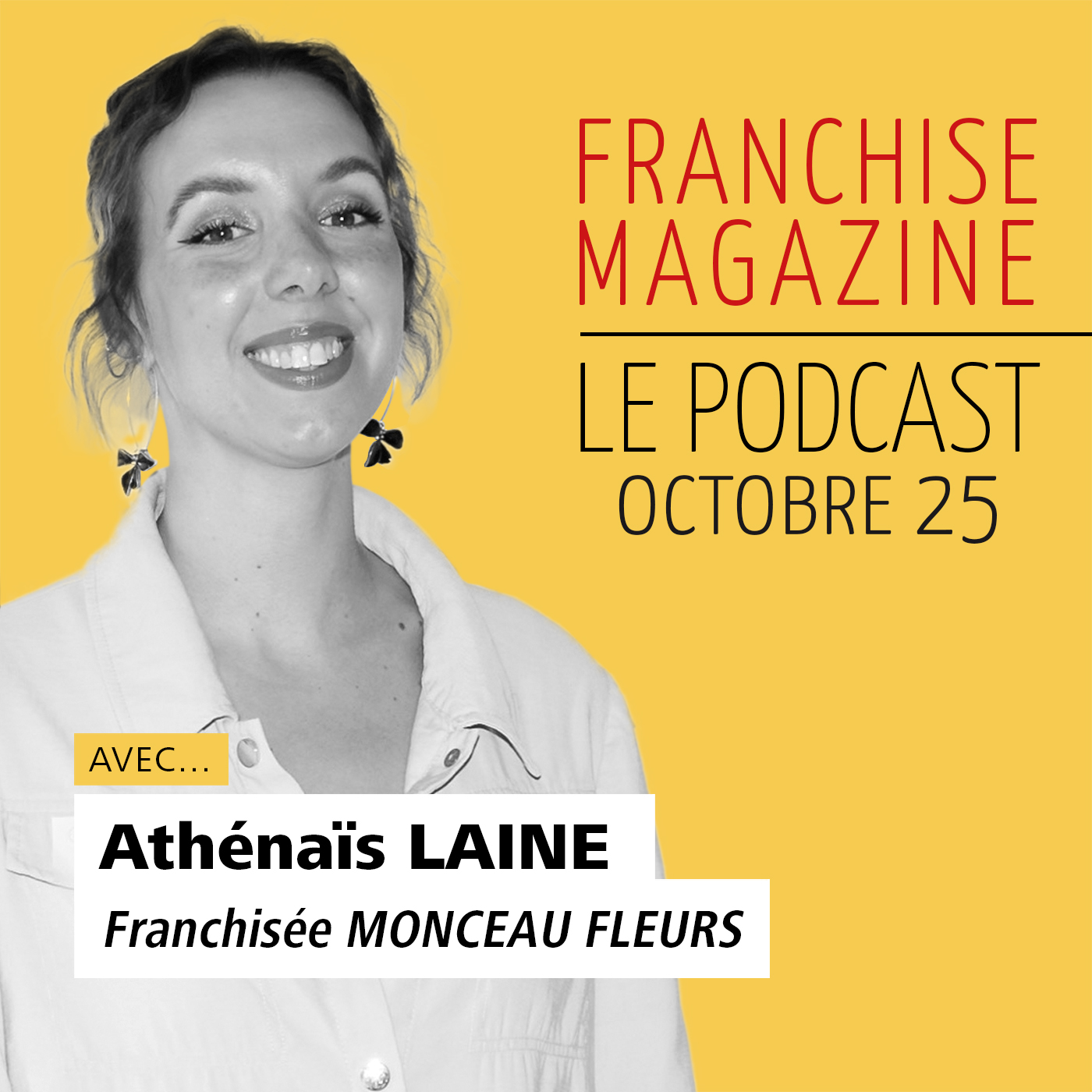 Athénaïs Laine, Franchisée, Monceau Fleurs