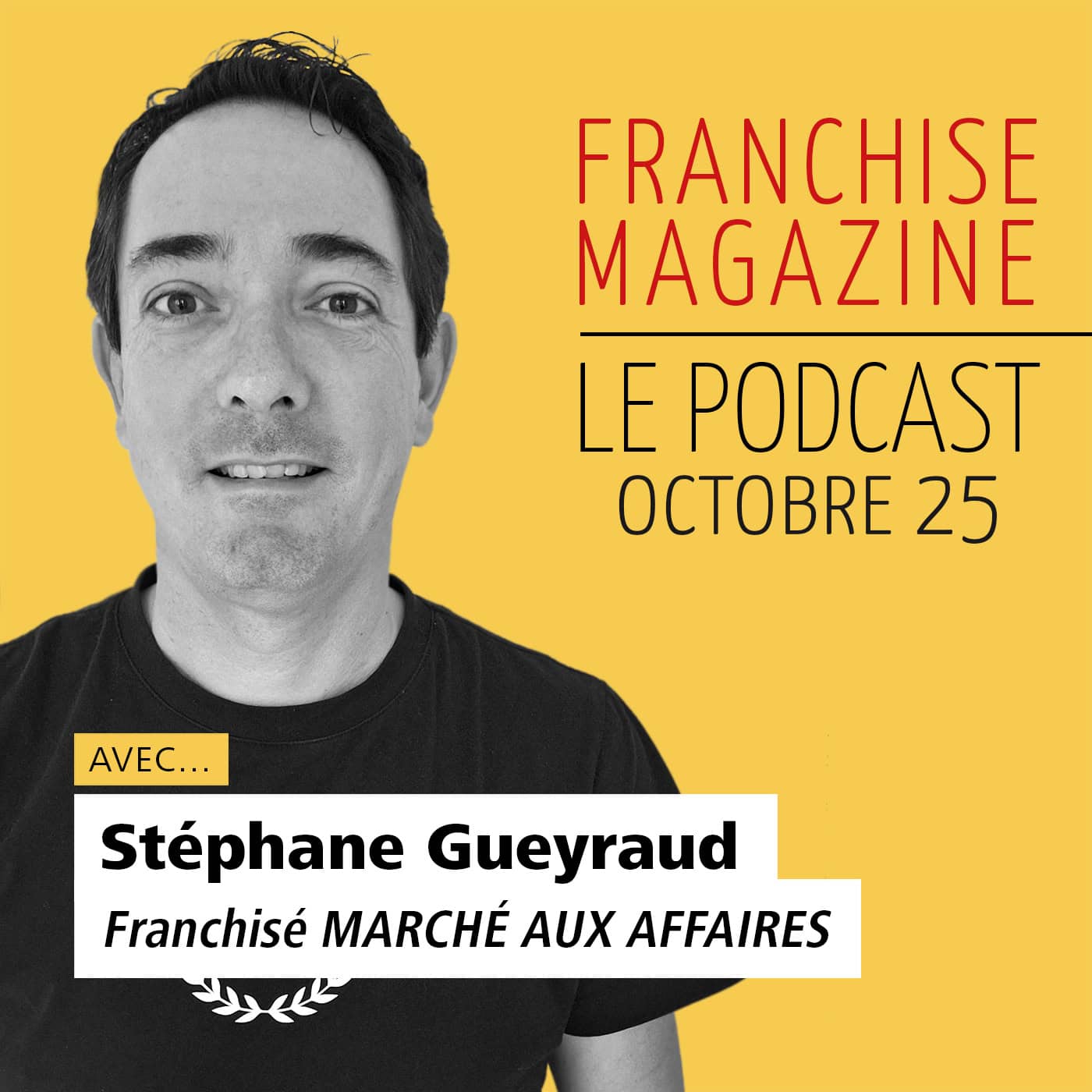 Stéphane Gueyraud, Franchisé, Marché aux Affaires