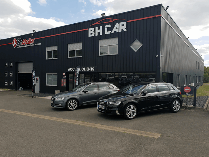 Agence automobile à l