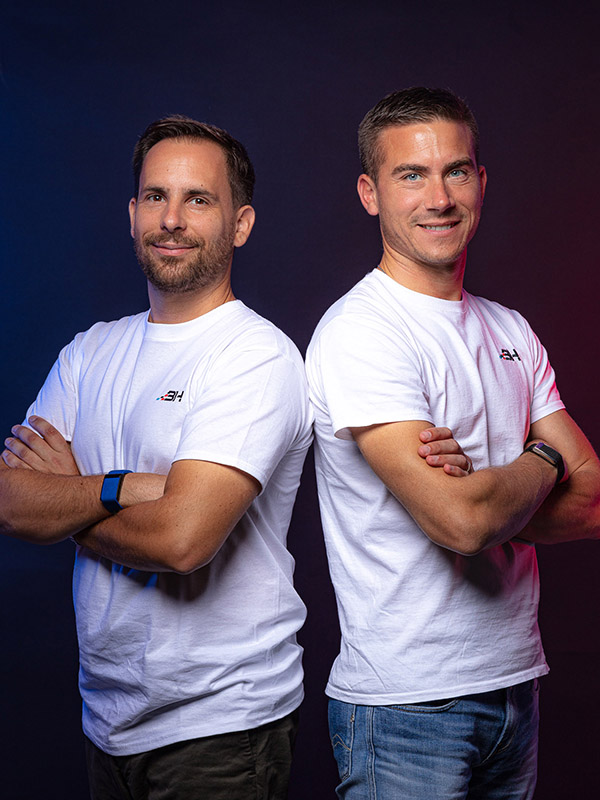 Guillaume Herbin et Jérémy Gillotin, Co-fondateurs de la franchise BH CAR