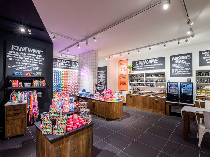 Boutique de cosmétiques à l