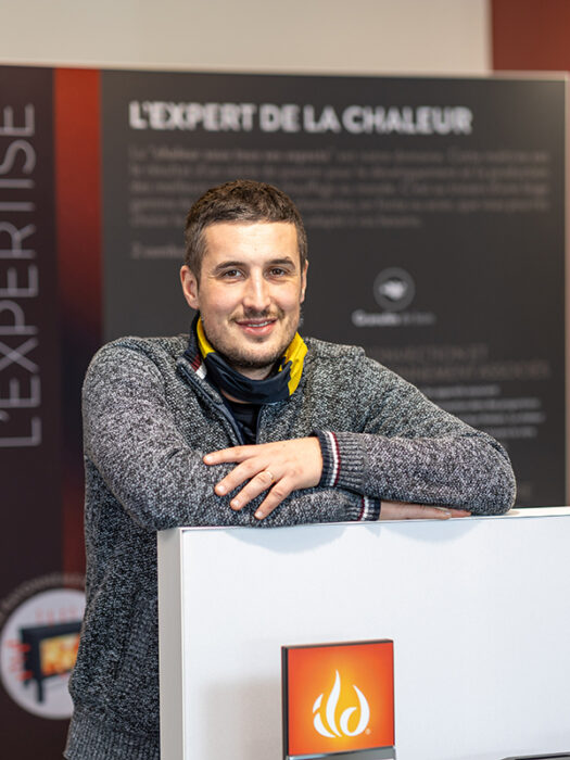 François Biloquet, concessionnaire Jøtul à Dieppe (Seine-Maritime)