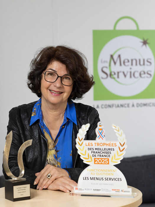 Corinne Duplat, Directrice générale de l'enseigne Les Menus Service