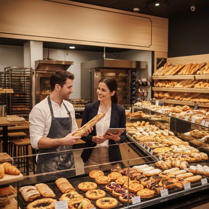 franchise boulangerie patisserie terminal de cuisson