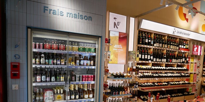 Cave à l'enseigne Maison Nicolas au nouveau concept