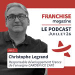 Christophe Legrand, Responsable développement France, Garden Ice Café