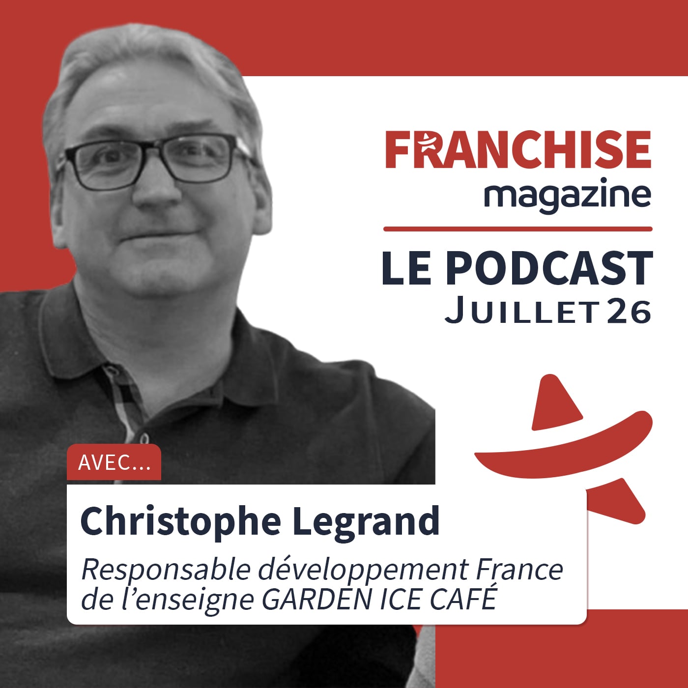 Christophe Legrand, Responsable développement France, Garden Ice Café