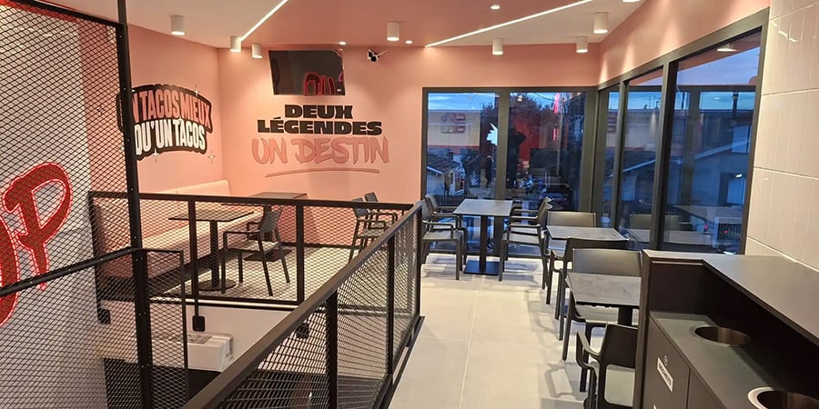 Les deux enseignes de restauration rapide New School Tacos et Big Smash réunies sous le même toit