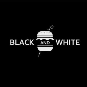 BLACK AND WHITE BURGER