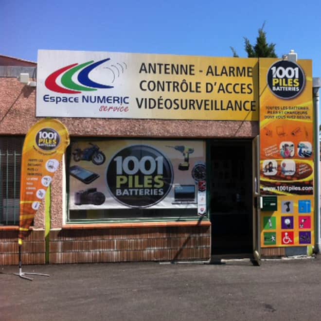 Ouvrir la l'enseigne franchisée 1001 PILES BATTERIES